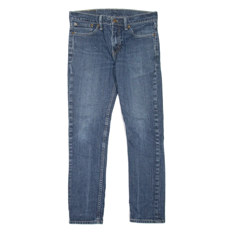 LEVI'S 511 Jeans Mens Blue Slim Straight Stone Wash W31 L27