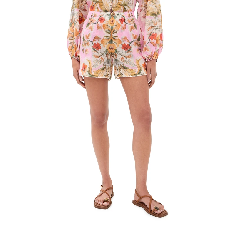 Borgo de Nor Bizzy Shorts Sun Fire Garden/Lilac 12