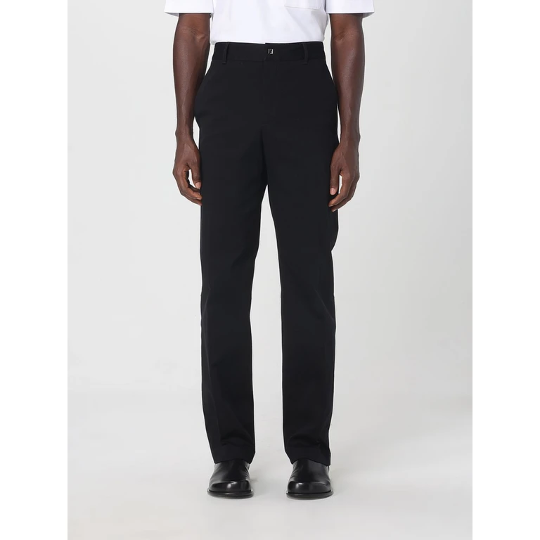 FENDI Pants Men color Black (FB1076AQMVF0QA1)