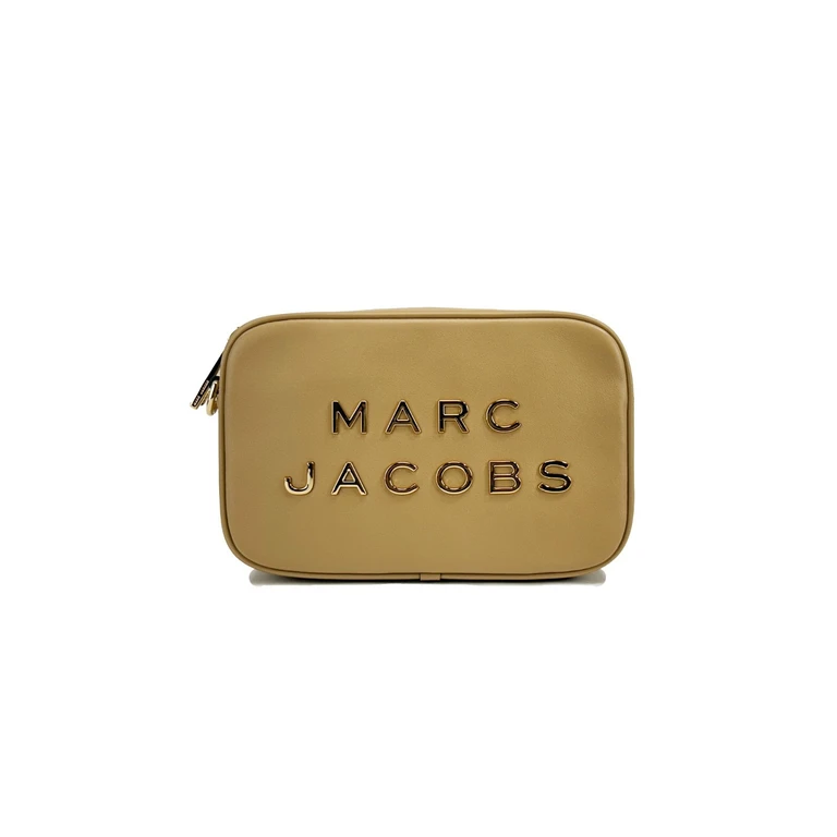 Marc Jacobs Flash Leather Camera Crossbody Bag Gold - Women (MA94094995NY)
