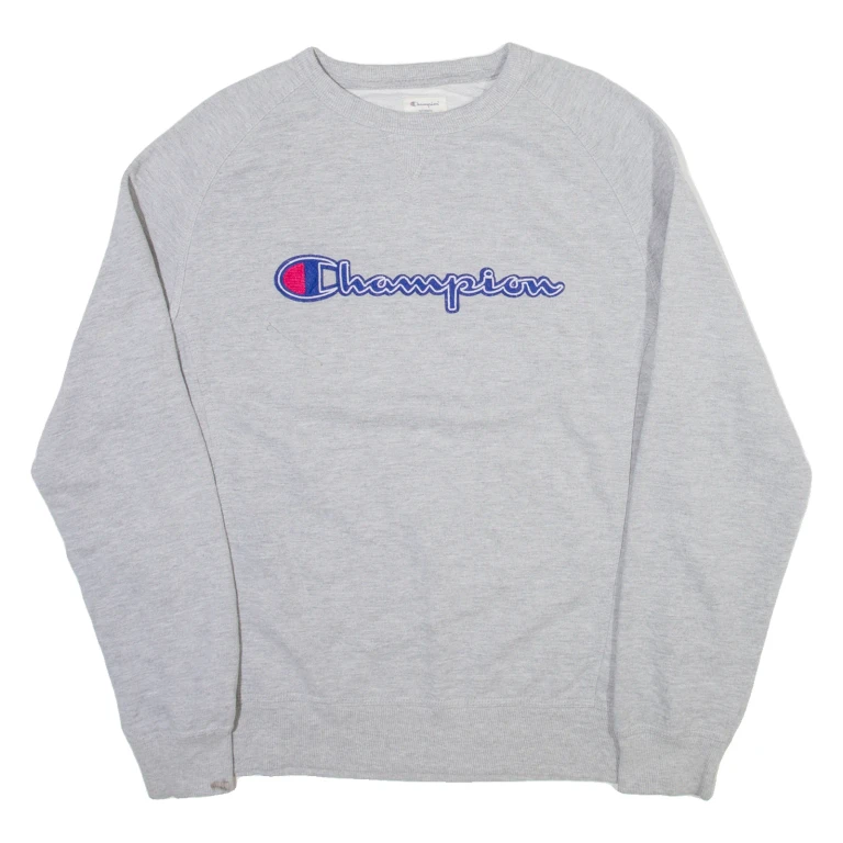 CHAMPION Mens Sweatshirt Grey M