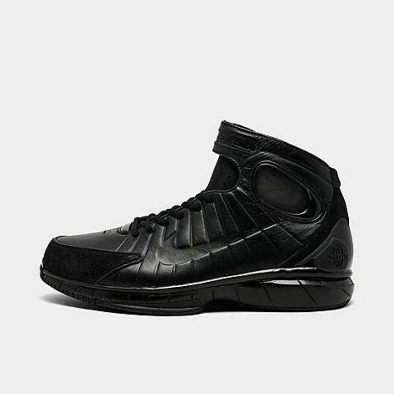 Men's Air Zoom Huarache 2K4 OT Basketball Shoes in Black Size: 7.5