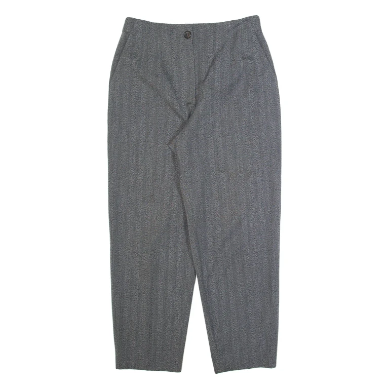 WHISTLES Womens Trousers Grey Regular Tapered W28 L27