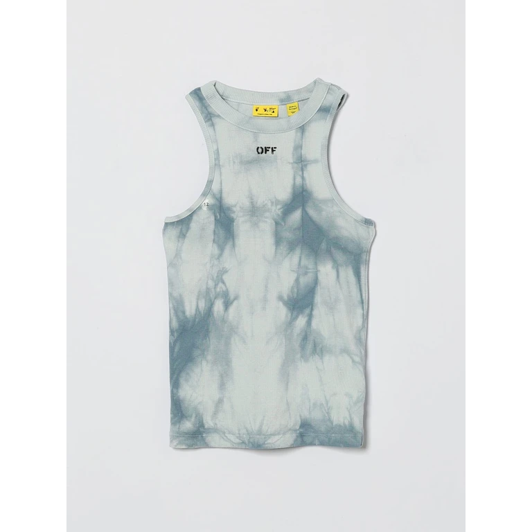 OFF-WHITE KIDS T-Shirt Kids color Blue (OGAD009S26JER001451)