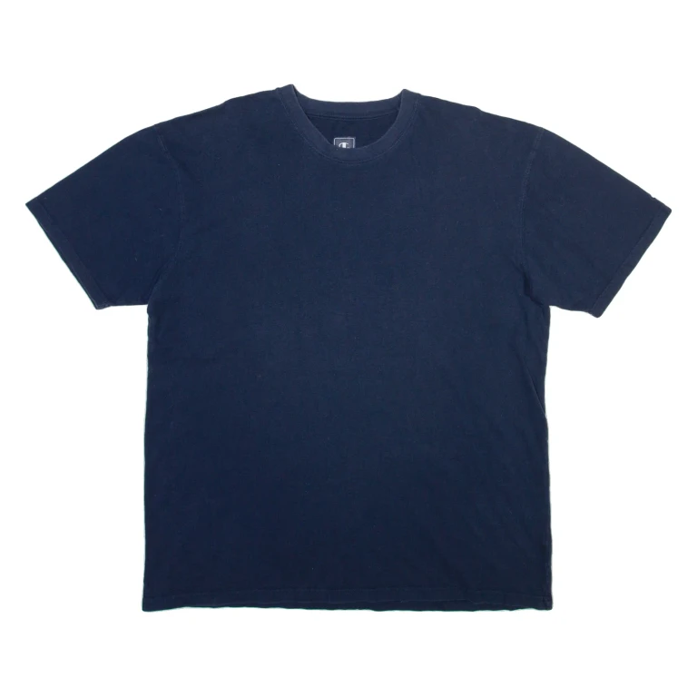 CHAMPION Mens T-Shirt Blue XL