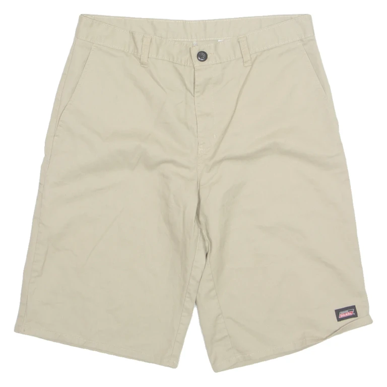 DICKIES Mens Workwear Shorts Beige M W33