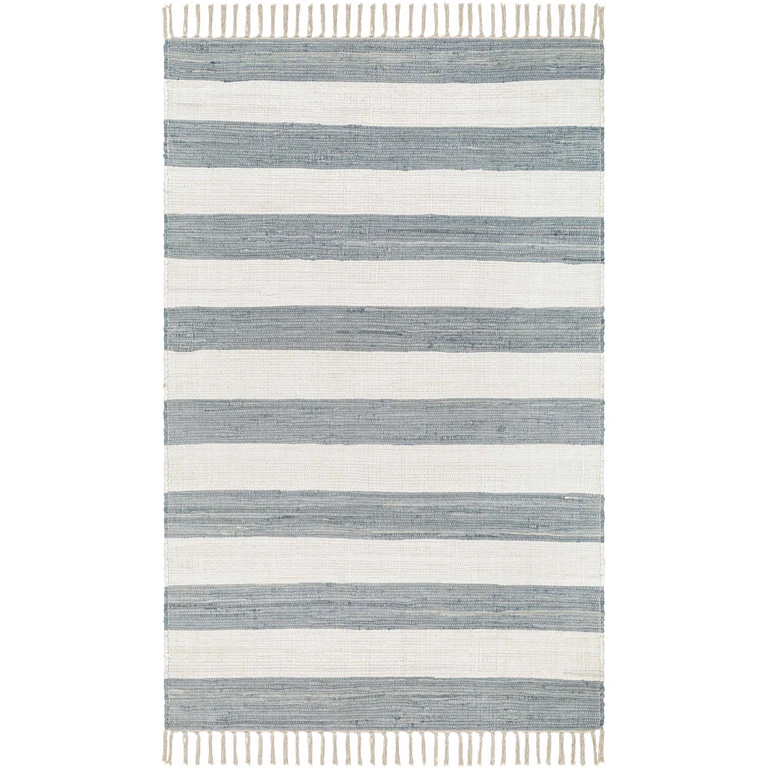 Moby Gray Blue Area Rug - Clearance
