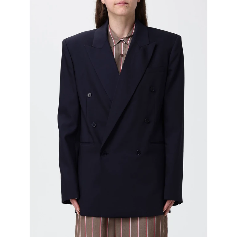 Double-Breasted Wool Blend Blazer with a Relaxed Fit (MONTEREYBLFS21980312)