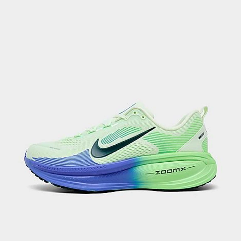 Nike Men's Vomero 18 Running Shoes in White/Volt Tint/Sapphire Size: 7.5