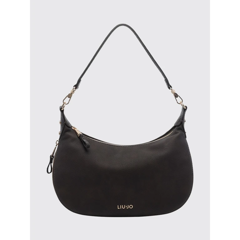 LIU JO Synthetic Leather Hobo Bag with Monogram and Removable Strap (AF6133E114291419)
