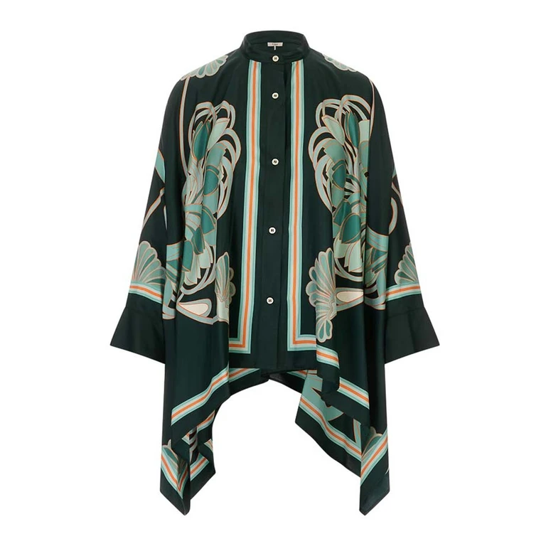 La DoubleJ Chemise - Vert (SHI0059SIL001BTU01GR03)