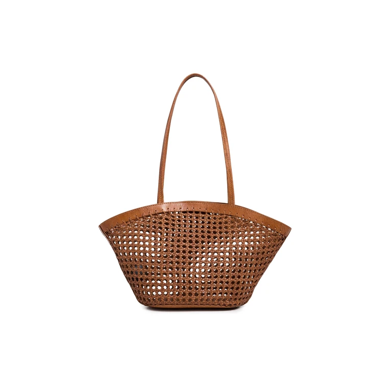Madewell Caning Market Tote Toasted Coconut One Size