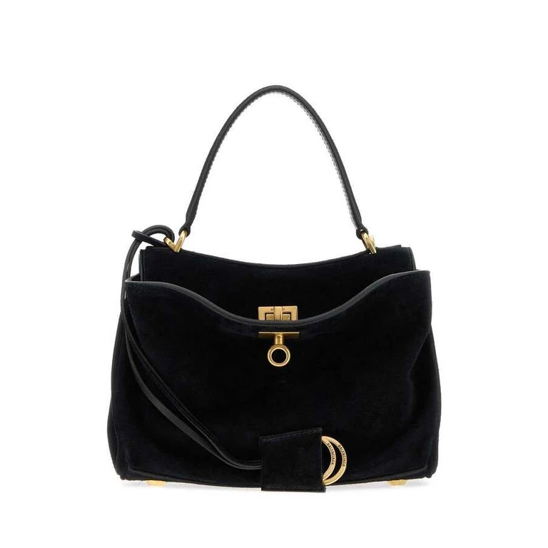 Rodeo Mini Calfskin Leather Handbag with Removable Shoulder Strap (8437122ACKO1000)