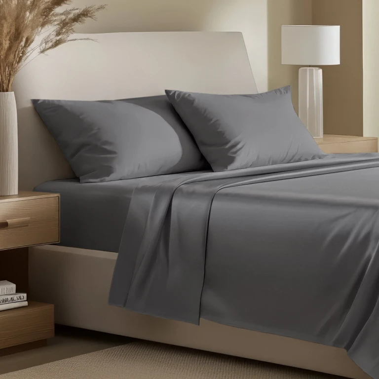 400 Thread Count Organic Cotton Sateen Bed Sheet Set