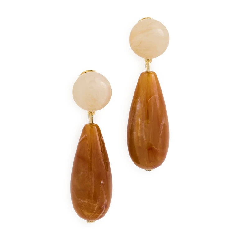 Rachel Comey Pamploma Earrings Cream Multi One Size