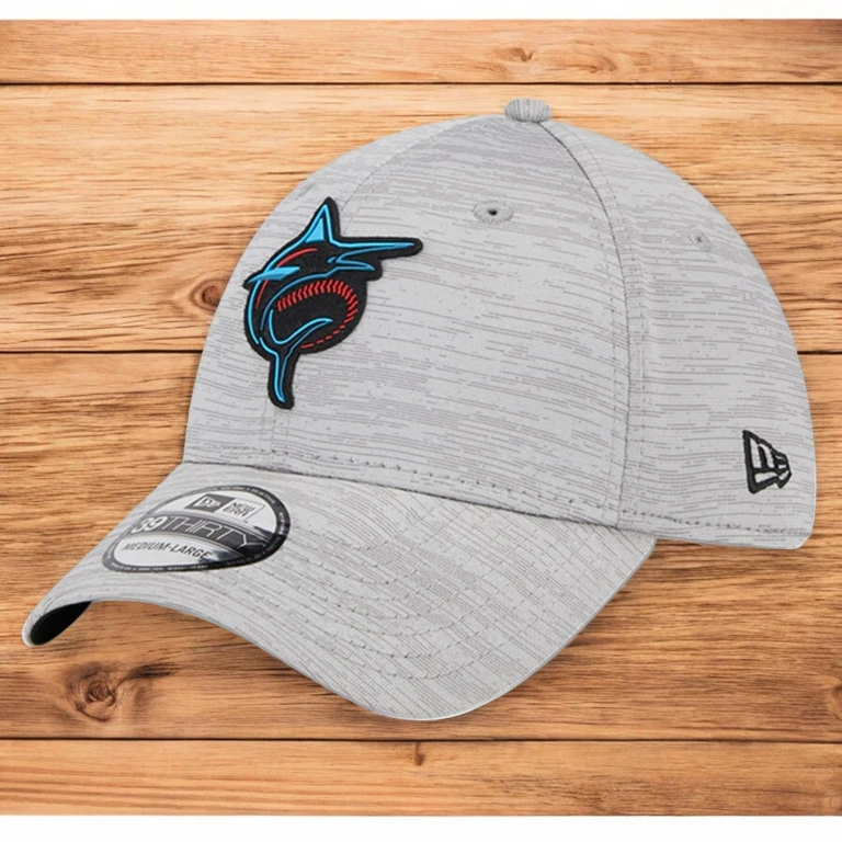Men's MLB 3930 Clubhouse Flex Fit Marlins