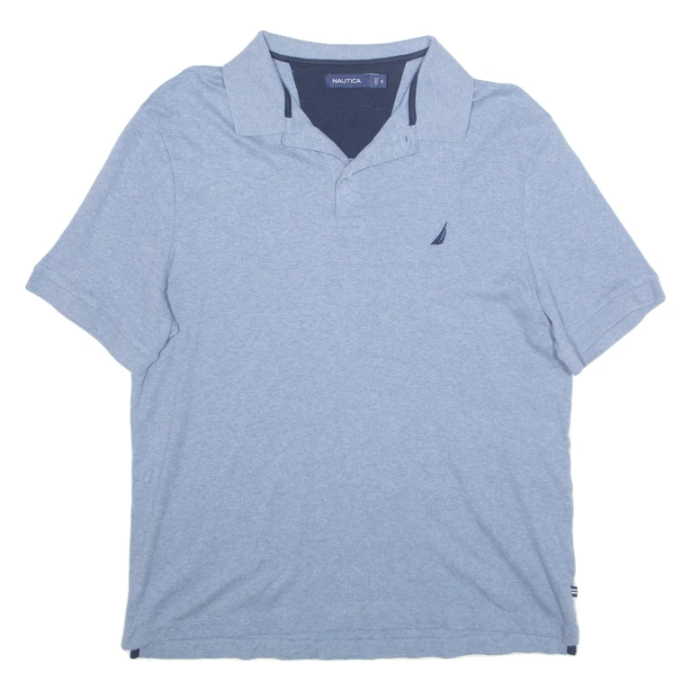 NAUTICA Mens Polo Shirt Blue XL