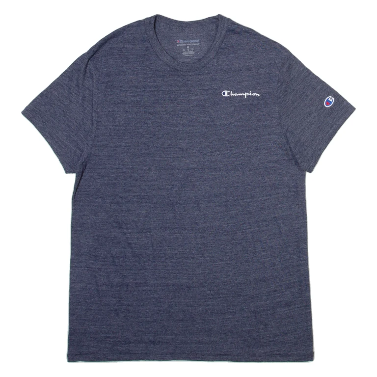 CHAMPION Mens T-Shirt Blue M