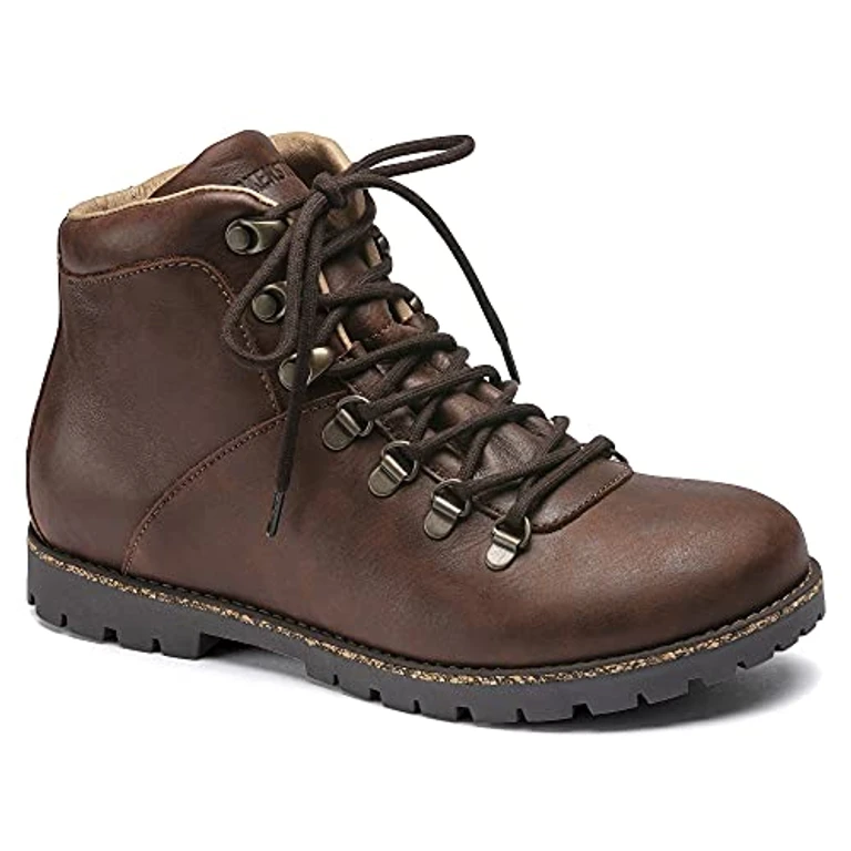 Jackson Nubuck Leather Dark Brown
