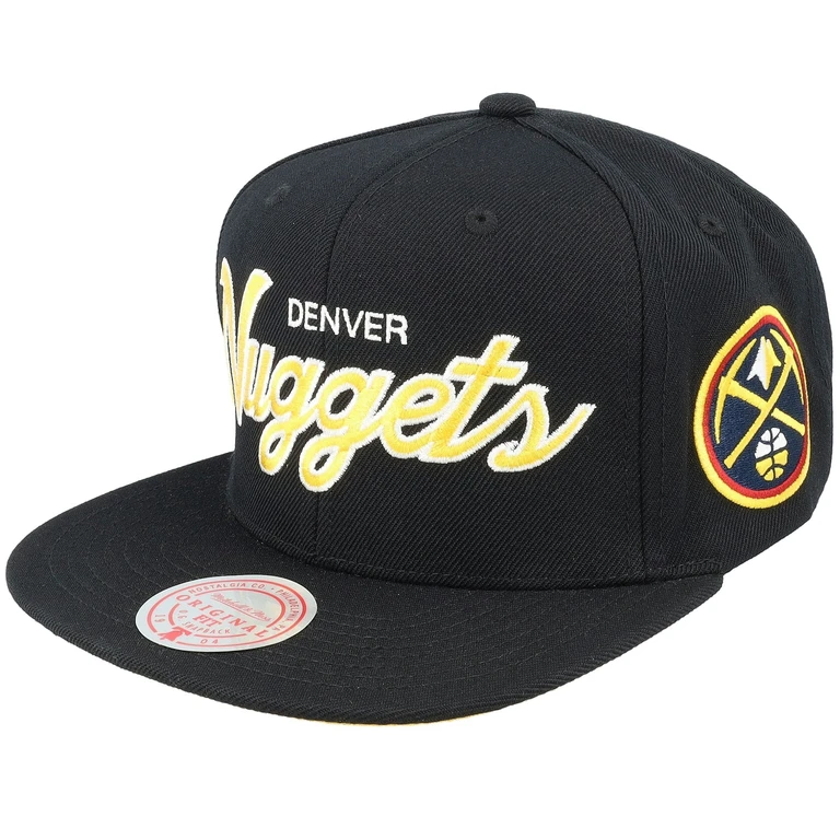 Men's NBA Team Script 2.0 Snapback Nuggets