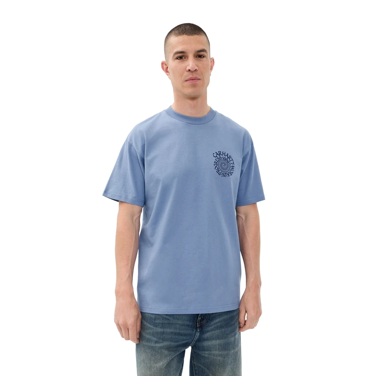 Carhartt WIP Spirals T-Shirt Gentle Blue XL