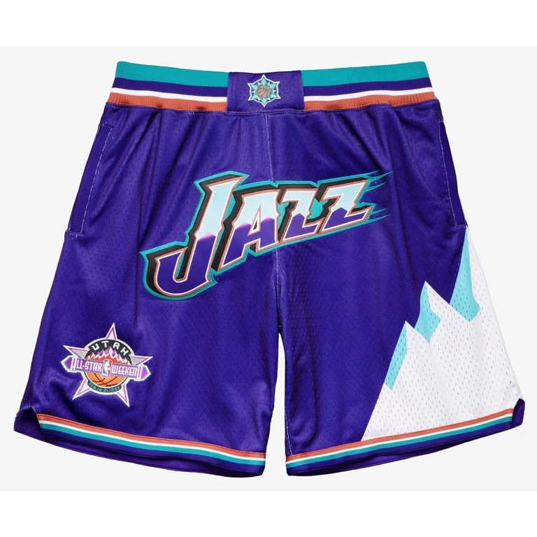 Men's NBA Just Don 90S Shorts Jazz 1996