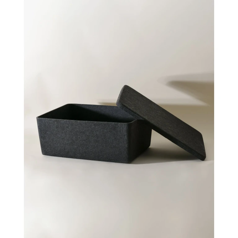The Sculpted Bin - XL with Lid Set of 3