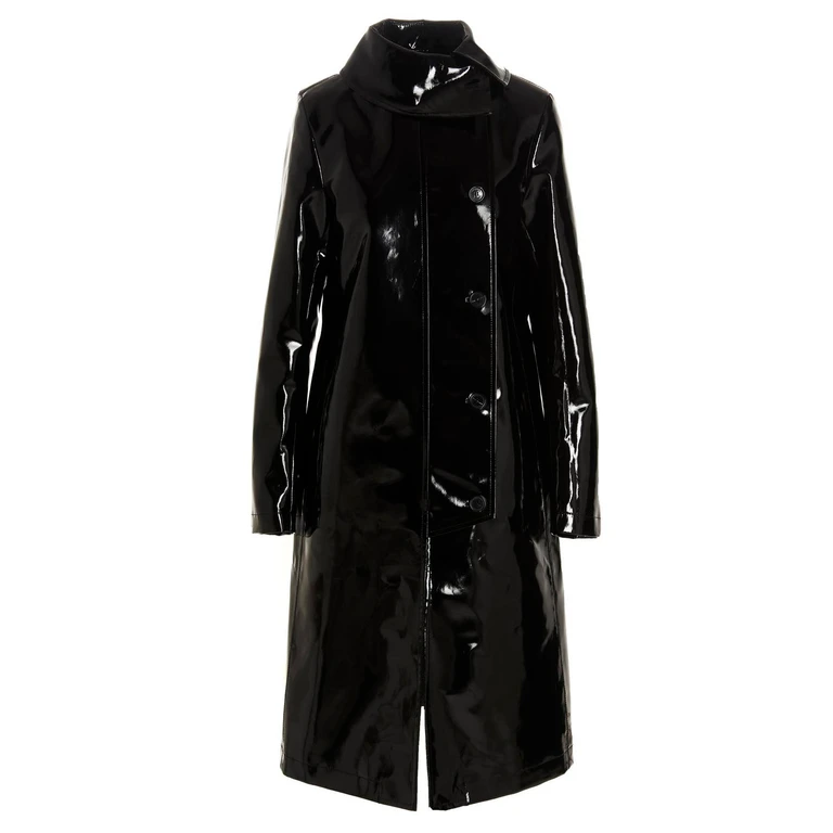 Raf Simons Black Cotton Coat Clothing - Women