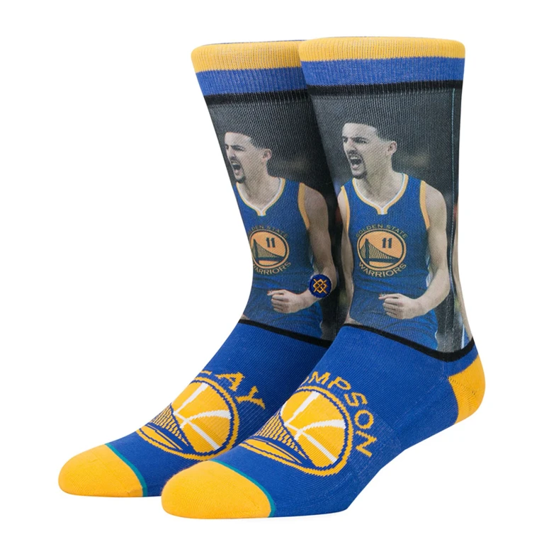 Men's NBA Golden State Warriors Klay Thompson Socks