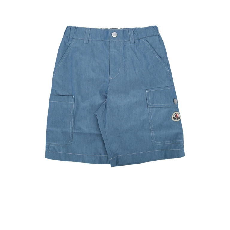 Moncler Jr Shorts Indaco