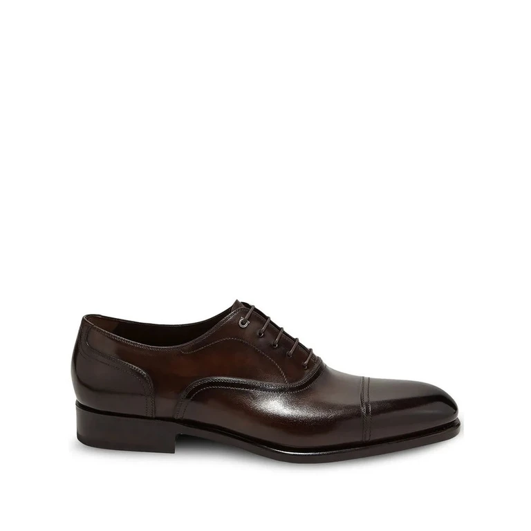 Gancini Leather Oxford Shoes