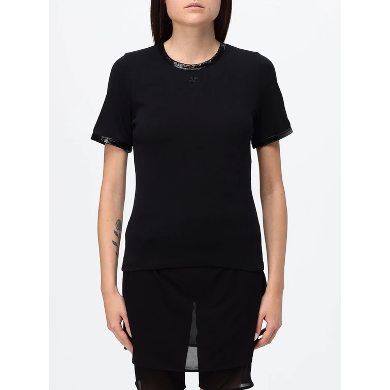 T-Shirt Woman color Black (326JTS017JS03119999)