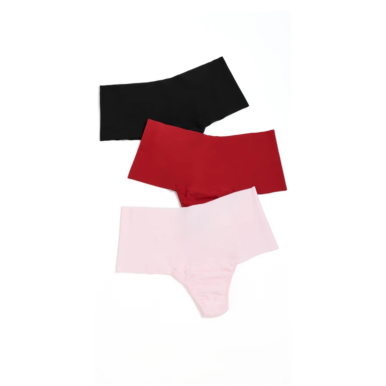 Hanky Panky BreatheSoft High Rise Thongs 3 Pack BBPC M