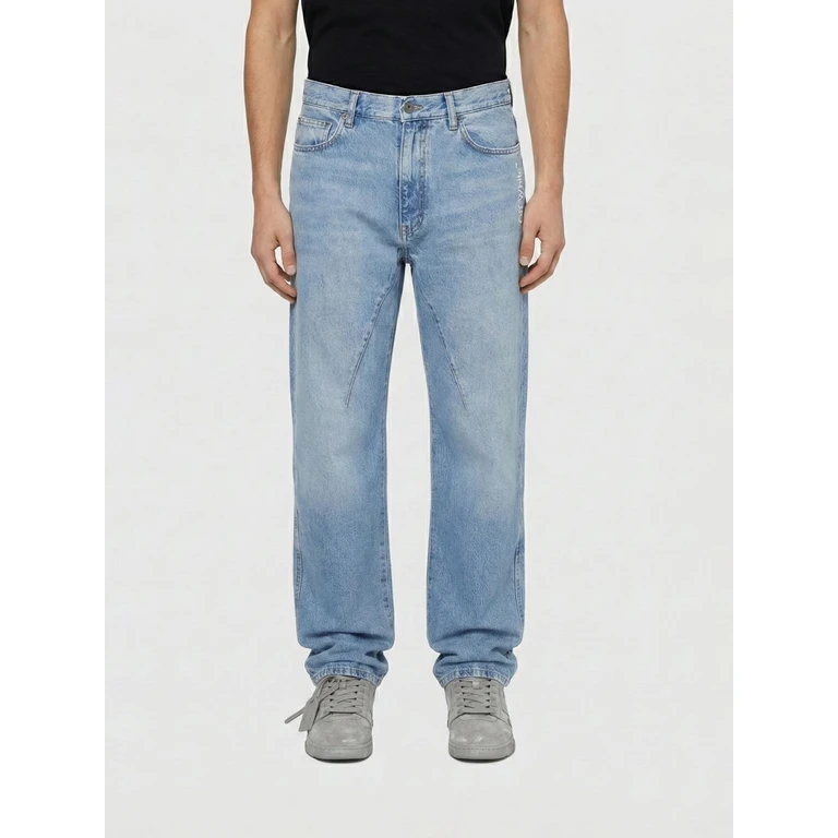 OFF-WHITE Jeans Men color Blue (44XYA197S26D0014004000)