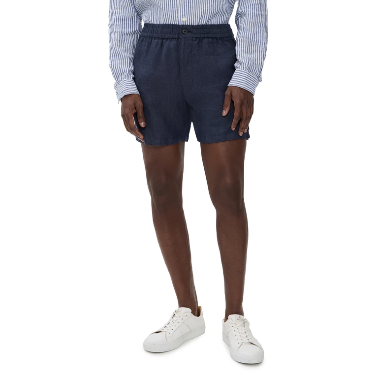 Madewell Madewell x Shopbop Everywear Linen Shorts 5 Light Sage XL