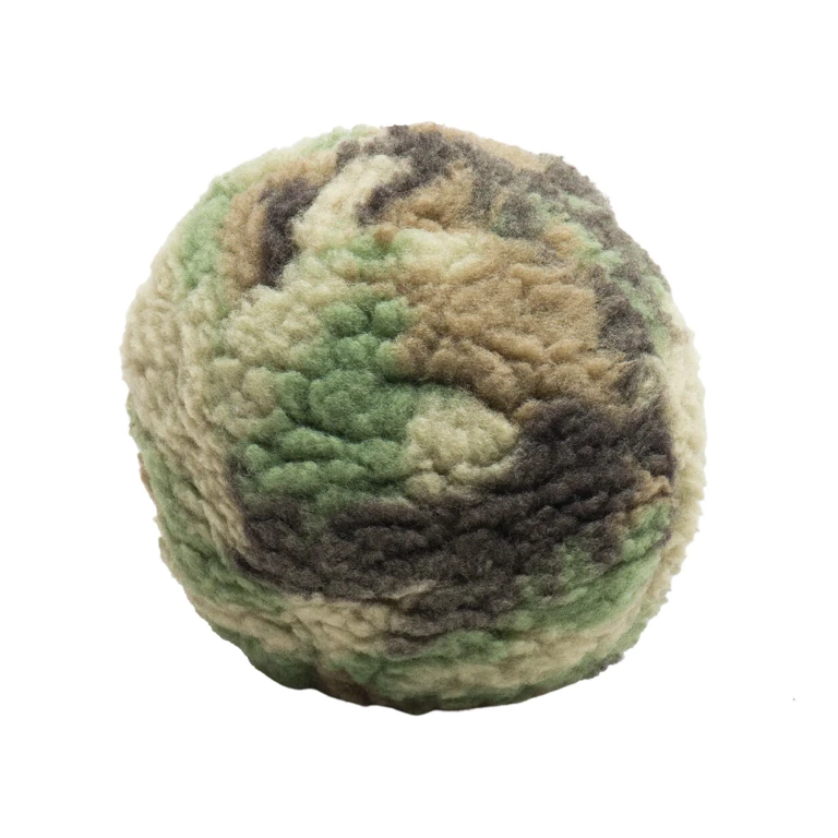 HuggleCause, Warrior Canine Connection, Camouflage HuggleFleece Plush Ball Dog Toy