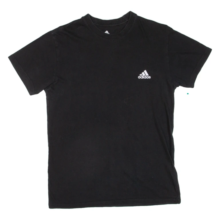 ADIDAS Mens T-Shirt Black S