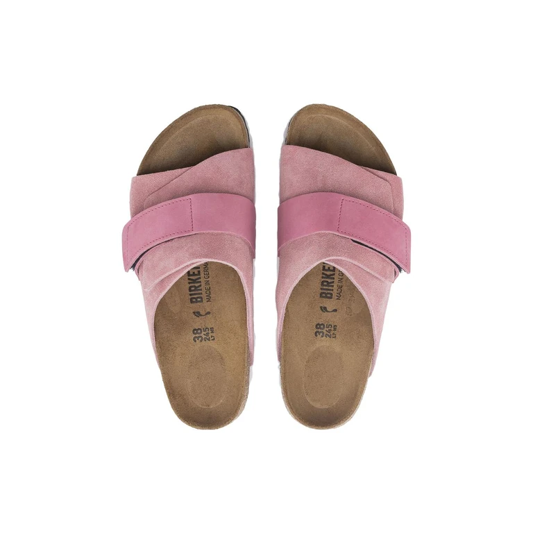 Unisex Kyoto Suede Leather Modern Suede Candy Pink