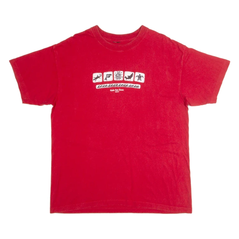 Cabo San Lucas Mens T-Shirt Red XL
