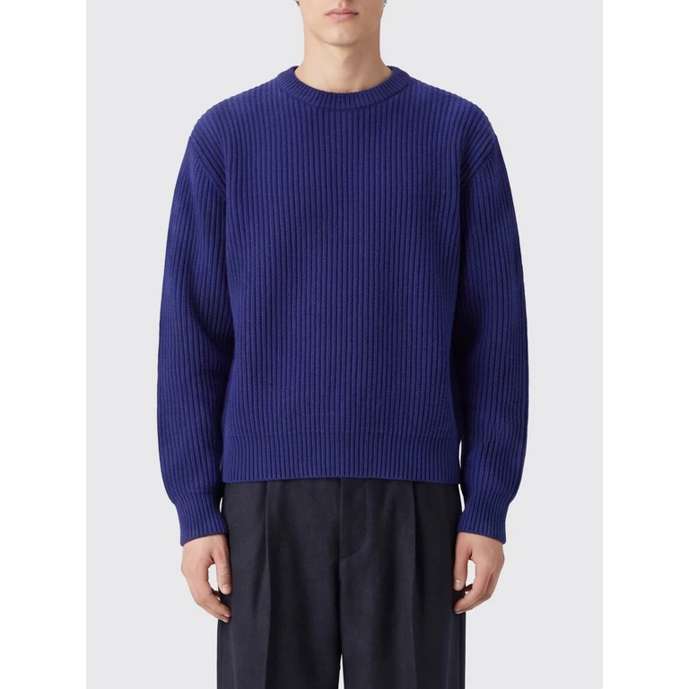 JIL SANDER Long-Sleeved Crewneck Jumper in Pure Wool (J22GP0305J14848419)