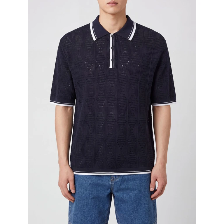 Polo Shirt Men color Black (S6LAMAKP009110)