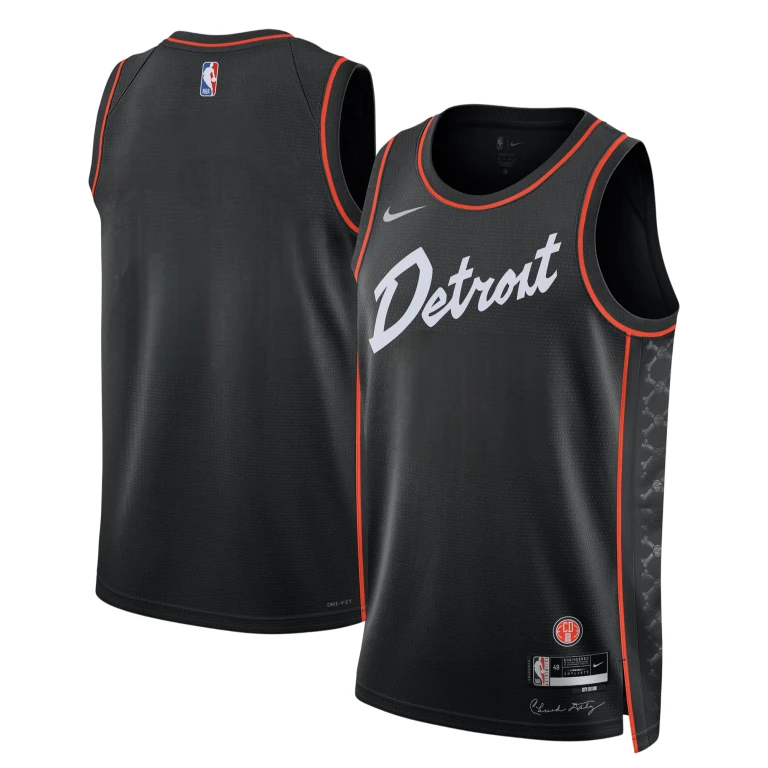 Men's NBA Detroit Pistons 2023/24 City Swingman Jersey Jerseys