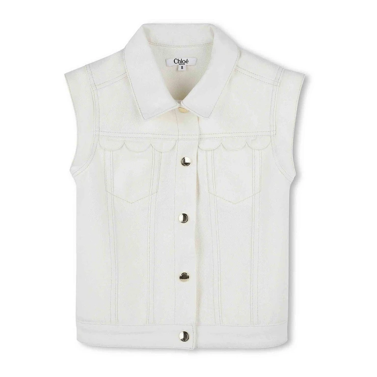 Chloe' Gilet - Blanc