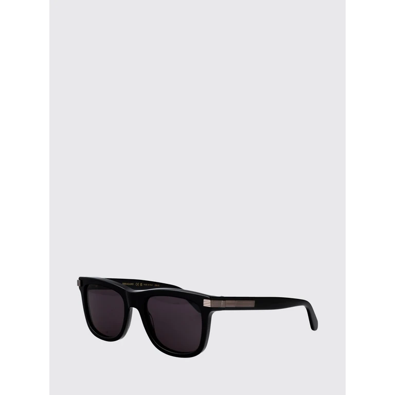 Rectangular Aviator Sunglasses in Acetate with Lettering Logo (SF2086SE1)