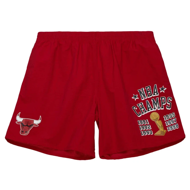 Men's NBA Team Heritage Woven Shorts Bulls