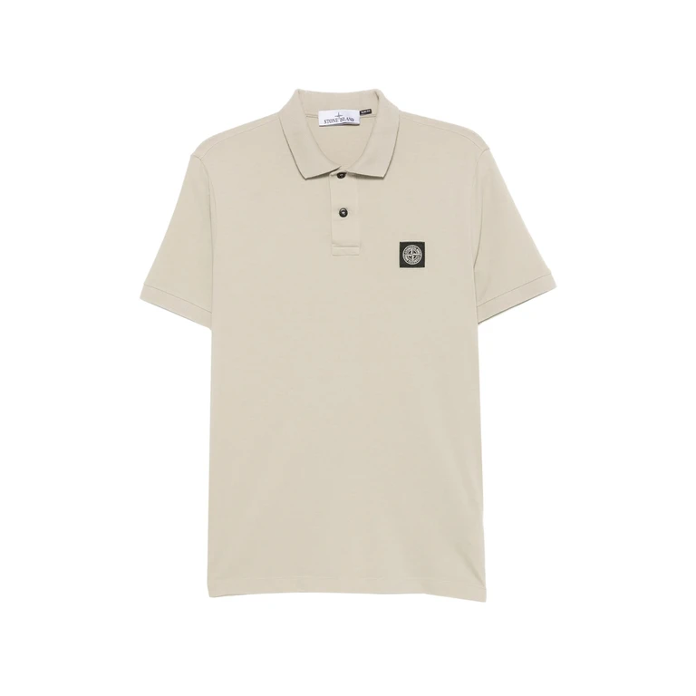 Logo-patch Piqué Polo Shirt