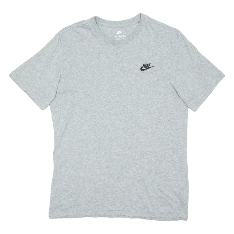NIKE Mens T-Shirt Grey S
