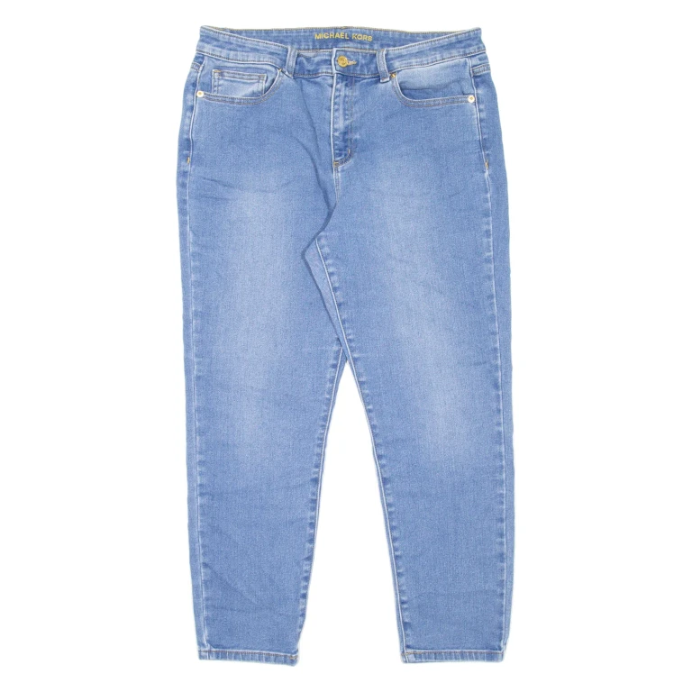 MICHAEL KORS Womens Jeans Blue Slim Skinny W32 L25