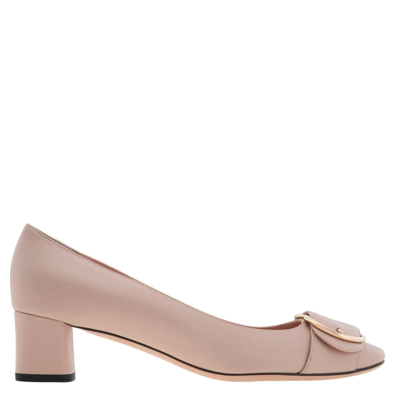Bally Alison Clarie 45 Leather Pumps, Brand Size 40 ( US Size 9.5 )