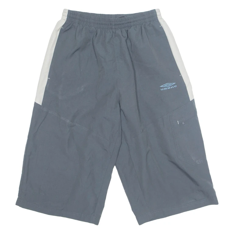 UMBRO Mesh Lined Mens Swimming Shorts Grey M W26